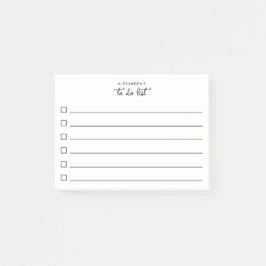 Bloco De Notas Caixas de Verificação Simples Vinculadas a Fazer N