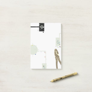 Bloco De Notas Calças e circuitos de Lineman