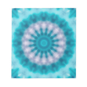 Bloco De Notas Caleidoscópio azul