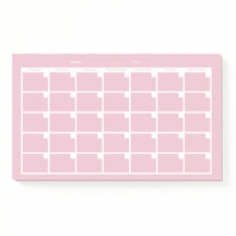 Calendário Não Atualizado da rosa claro