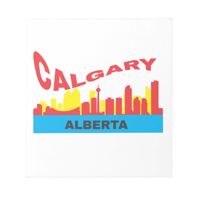 Bloco De Notas Calgary (Frente)