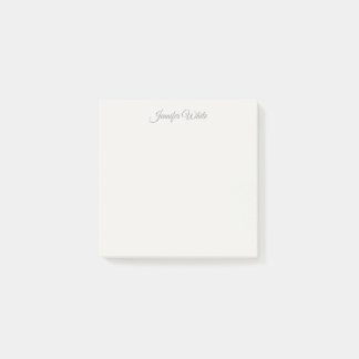 Bloco De Notas Caligrafia Pastel Elegante Ousada Retro