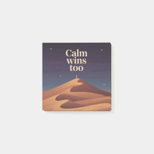 Bloco De Notas Calm Wins Too
