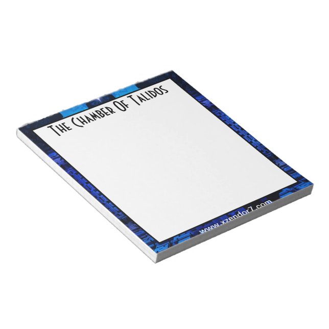 Bloco De Notas Câmara de Arte Digital Talidos (Inclinado)