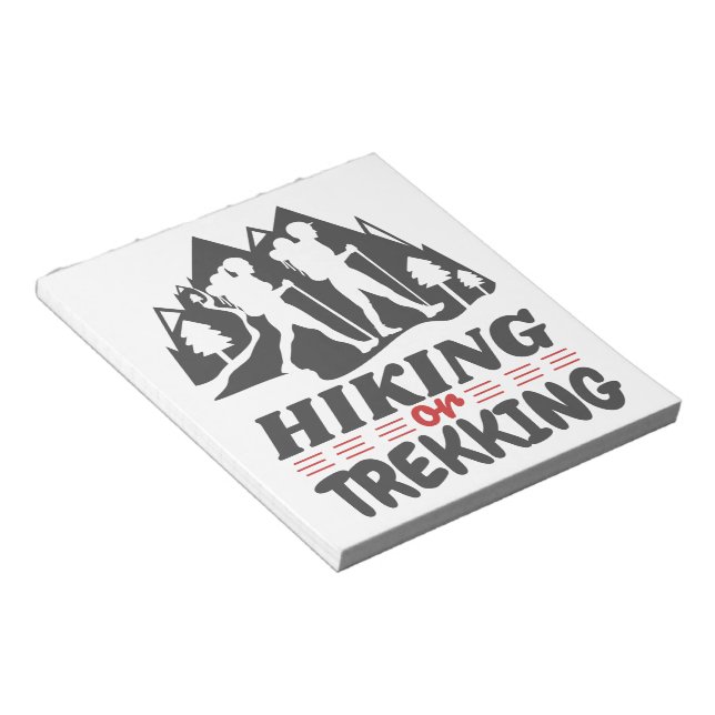 Bloco De Notas Caminho ou Trekking (Inclinado)