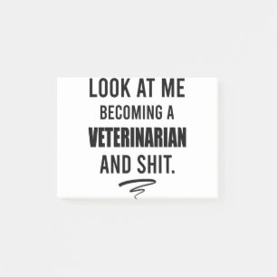 Bloco De Notas Camisa de Veterinário Presente Engraçado de Format