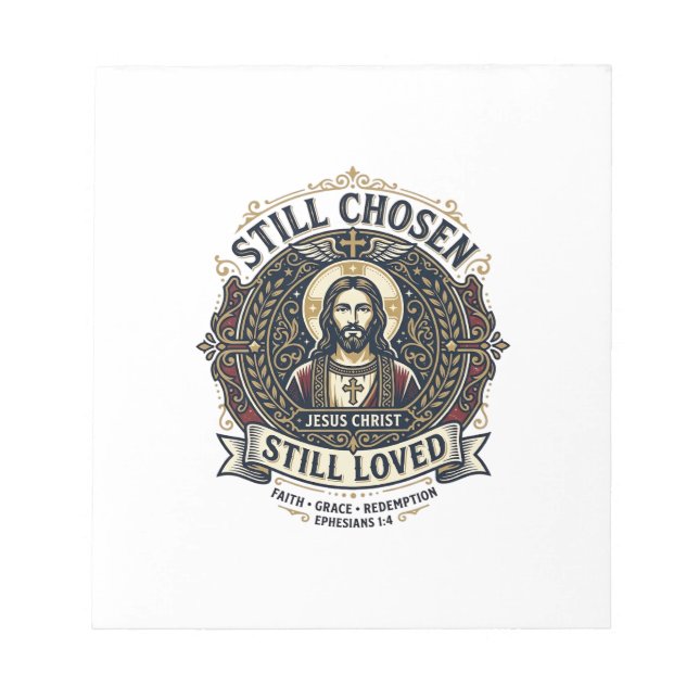 Bloco De Notas Camiseta de Recuperação de Divórcio Jesus Gráfico  (Frente)
