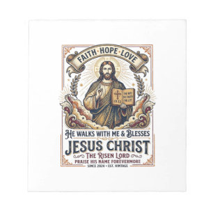 Bloco De Notas Camiseta Jesus Surfando Fé Inspiradora