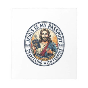 Bloco De Notas Camiseta Missões Globais Missionárias de Jesus Cri