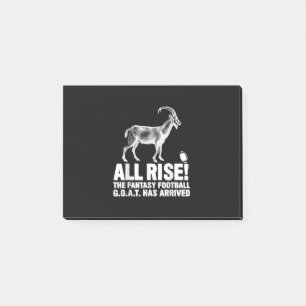 Bloco De Notas Campeão da Liga Fantasia - Presente de Futebol