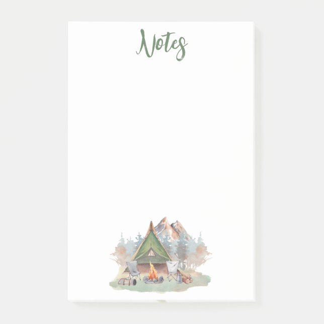 Bloco De Notas Camping Life (Frente)