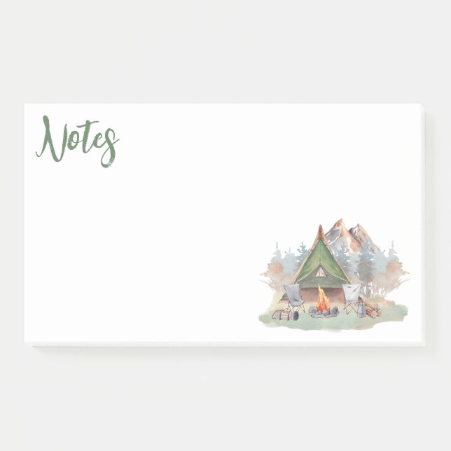 Bloco De Notas Camping Life (Frente)