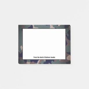 Bloco De Notas Camuflagem personalizada