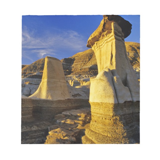 Bloco De Notas Canadá, Alberta, Drumheller. Hoodoos. (Frente)