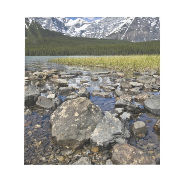 Bloco De Notas Canadá, Alberta, Montanhas Rochosas, Parque Nacion (Frente)