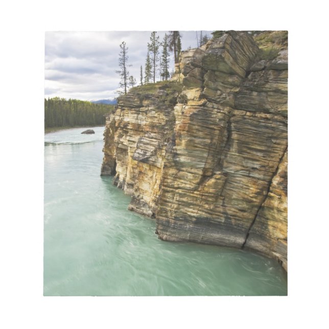 Bloco De Notas Canadá, Alberta, Parque Nacional Jasper, Athabasca (Frente)