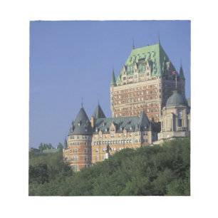 Bloco De Notas Canadá, Cidade de Quebec. Chateau Frontenac.
