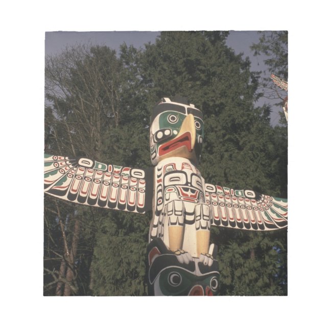 Bloco De Notas Canadá, Colômbia Britânica, Vancouver. Nativo (Frente)