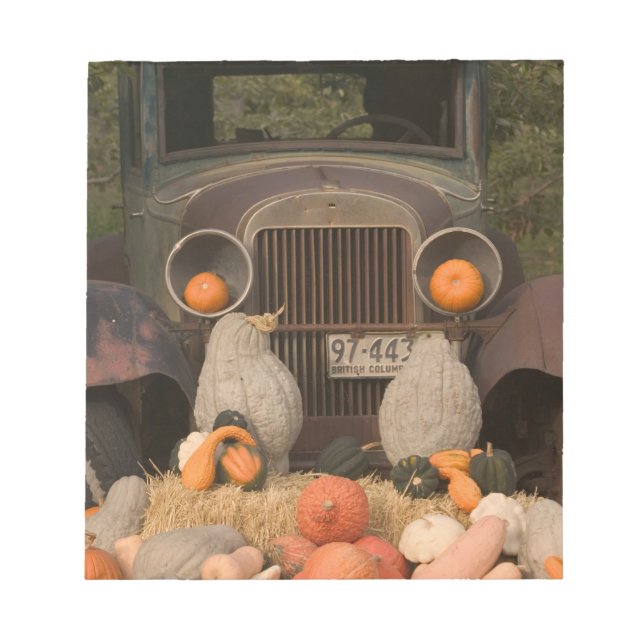 Bloco De Notas CANADÁ, Colúmbia Britânica, Keremeos. Outono / (Frente)