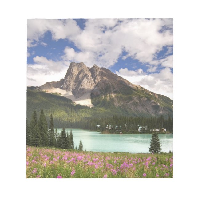 Bloco De Notas Canadá, Colúmbia Britânica, Parque Nacional Yoho.  (Frente)