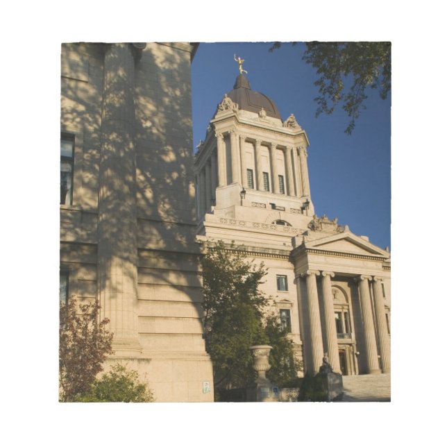 Bloco De Notas Canadá, Manitoba, Winnipeg: Legislativo de Manitob (Frente)