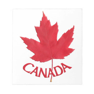 Bloco De Notas Canadá Mapeia Presentes do Notepad Souvenir no Ca