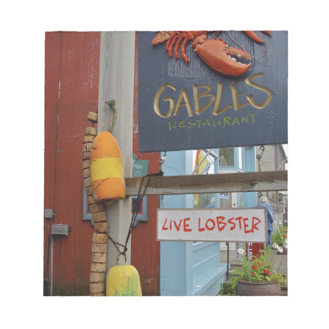 Bloco De Notas Canadá, New Brunswick, Rua Andrews. Colorido (Frente)