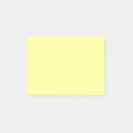 Bloco De Notas Canário Amarelo Simples 4" x 3"