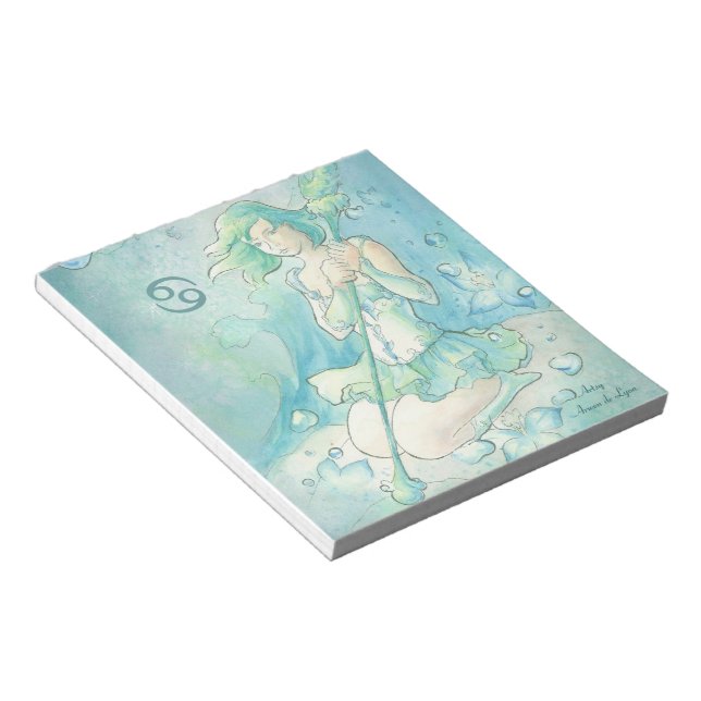 Bloco De Notas Cancer (Inclinado)