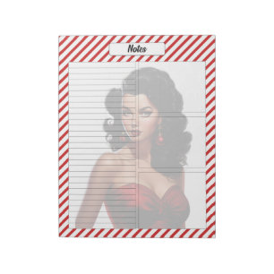 Bloco De Notas Candy Cane Christmas