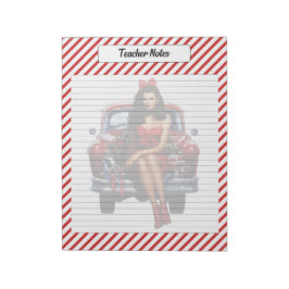 Bloco De Notas Candy Cane Christmas