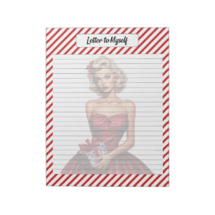 Bloco De Notas Candy Cane Christmas