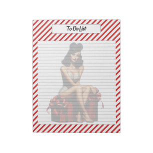 Bloco De Notas Candy Cane Christmas