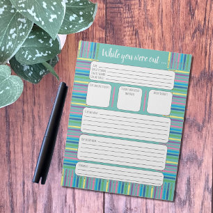 Bloco De Notas Canetas Coloridas de Feltro Substituto de Professo