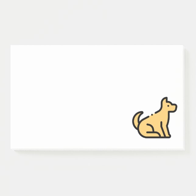 Bloco De Notas Cão (Frente)