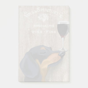 Bloco De Notas Cão Au Vin Dachshund