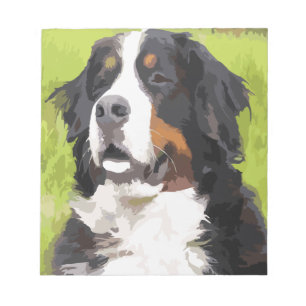 Bloco De Notas Cão de montanha de Bernese