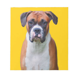 Bloco De Notas Cão do pugilista