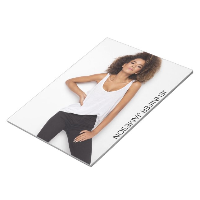 Bloco De Notas Capturas de Cabeçalho do Ator do Notepad Autografo (Inclinado)