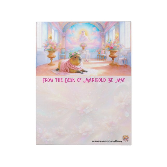 Bloco De Notas Capybara Jesus Notepad (Invertido)