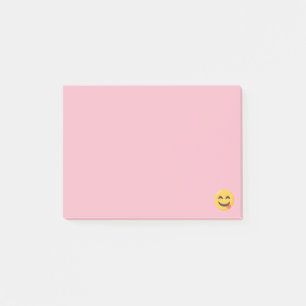 Bloco De Notas Cara de sorriso com língua Emoji