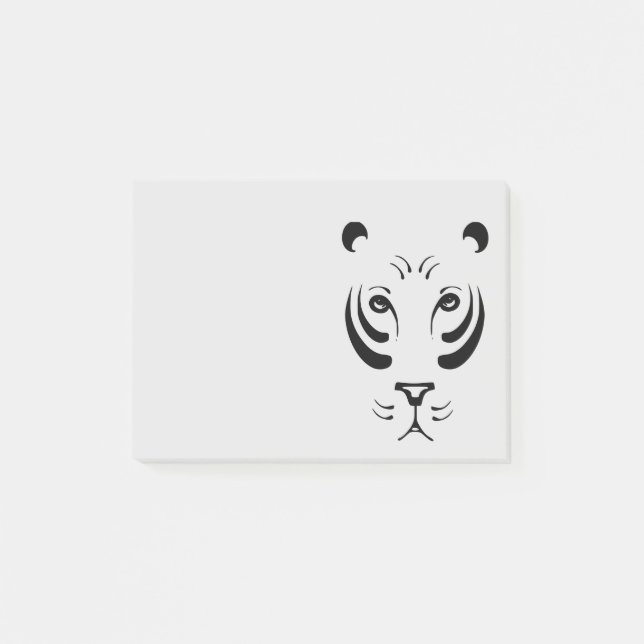 Bloco De Notas Cara do tigre (Frente)