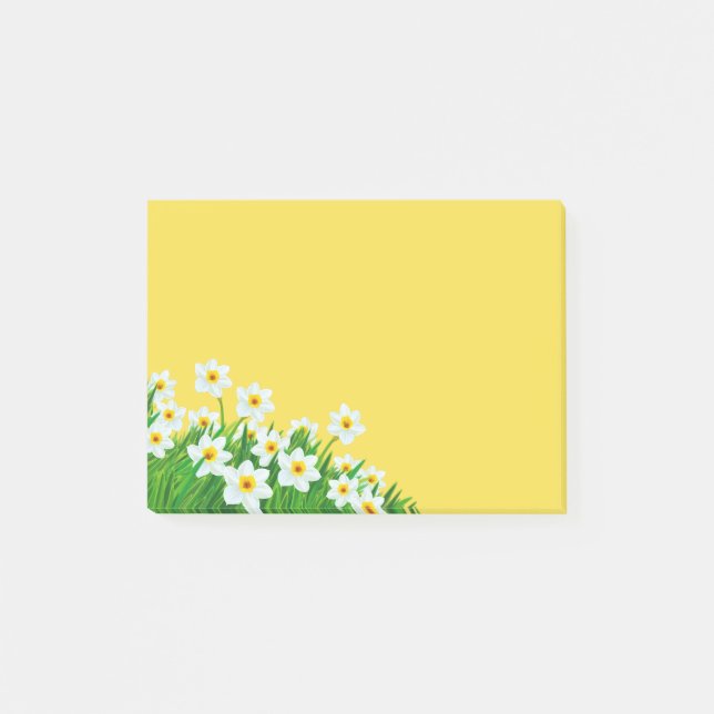 Bloco De Notas Cargo--Nota-Daffodils (Frente)