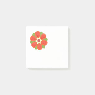 Bloco De Notas Cargo--Notas Dotty da flor