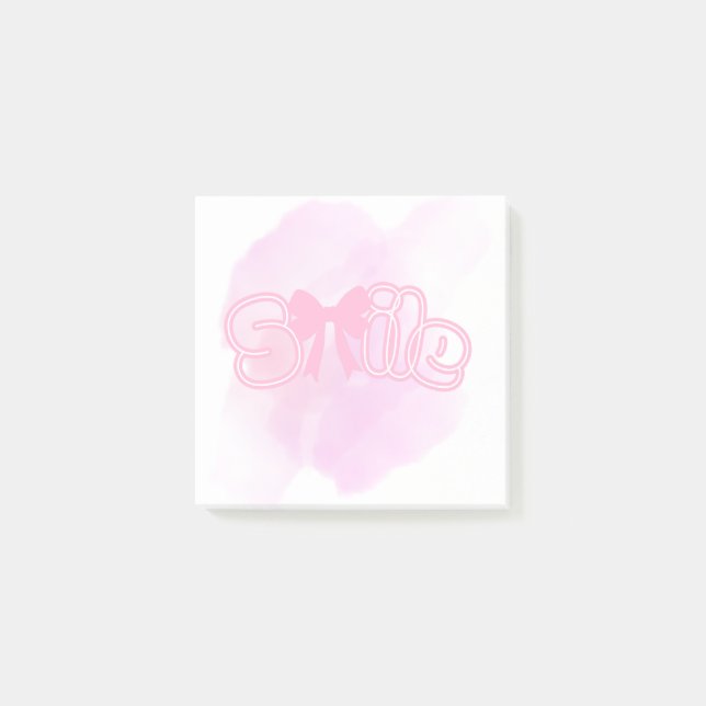 Bloco De Notas Carinha sorridente  (Frente)