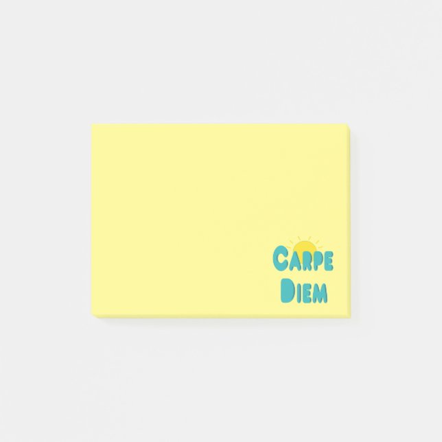 Bloco De Notas Carpe Diem (Frente)