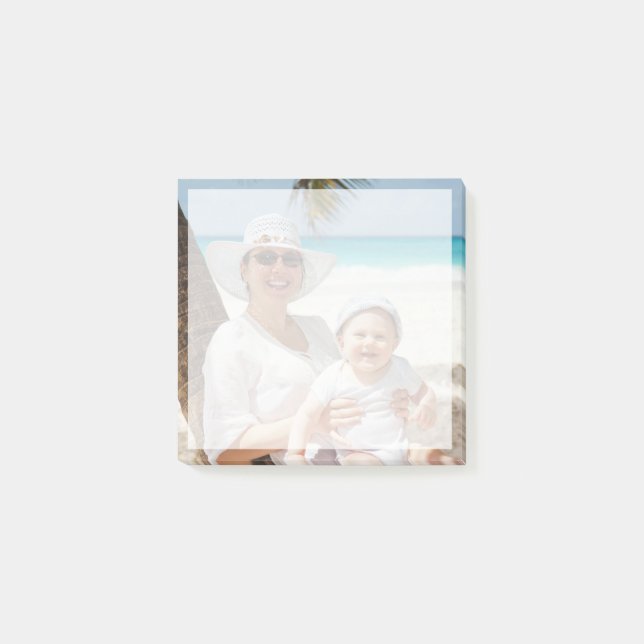 Bloco De Notas Carregar a sua fotografia (Frente)