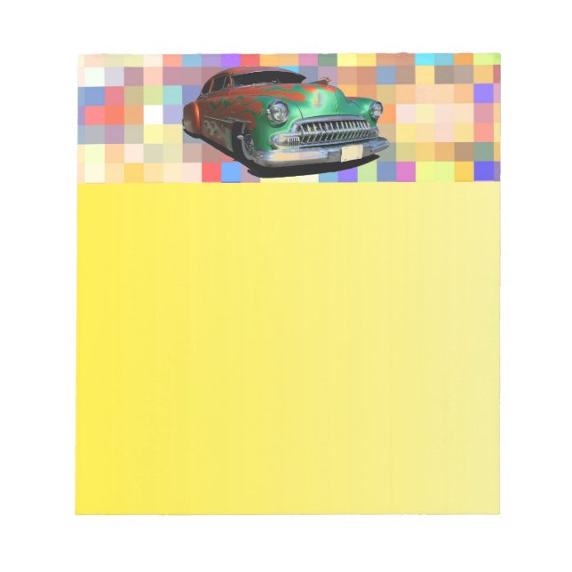 Bloco De Notas Carro Clássico (Frente)