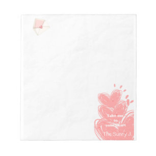 Bloco De Notas carta de amor