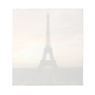Bloco De Notas Carta Torre Eiffel